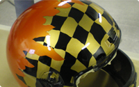 Custom Painted Helmets